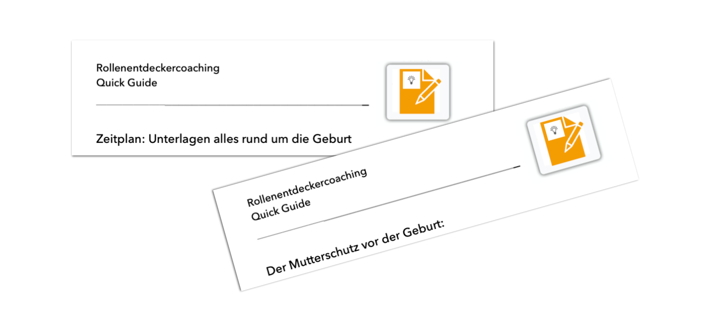 Neues Layout für unsere Quick Guides für das Rollenentdeckercoaching